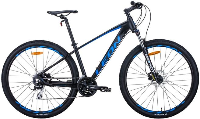 Велосипед 29 "Leon TN-80 2020 (чорно-синій (м)) опис, фото, купити