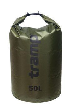 Гермомешок Tramp PVC Diamond Rip-Stop оливковый 50л описание, фото, купить