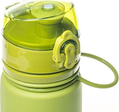 Бутылка силиконовая спортивная Tramp 500 мл olive описание, фото, купить