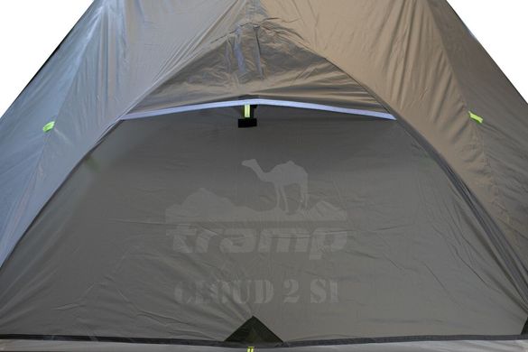 Туристическая палатка трехместная Tramp Cloud 3 Si TRT-094-GREY светло-серая описание, фото, купить
