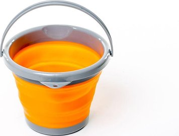 Складне силіконове похідне відро Tramp 5L orange опис, фото, купити