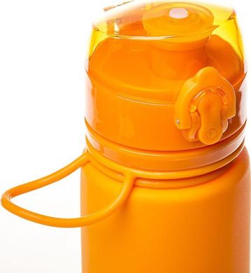 Бутылка силиконовая спортивная Tramp 500 мл orange описание, фото, купить