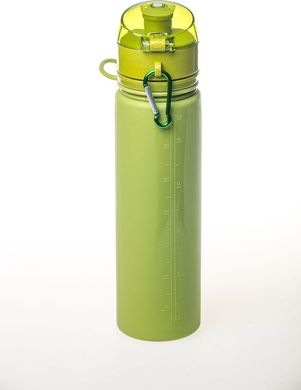 Бутылка силиконовая спортивная Tramp 700ml olive описание, фото, купить