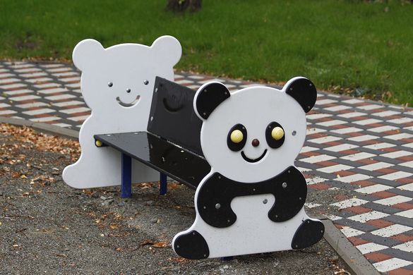 Детская скамейка "Панда" описание, фото, купить