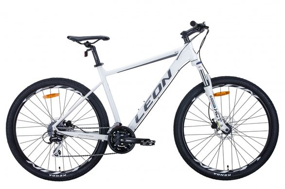 Велосипед 27.5" Leon XC-80 2020 (бело-серый с черным) описание, фото, купить