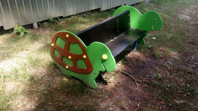 Детская скамейка двойная "Черепаха" описание, фото, купить