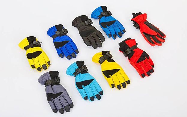 Перчатки горнолыжные теплые детские C-916 описание, фото, купить