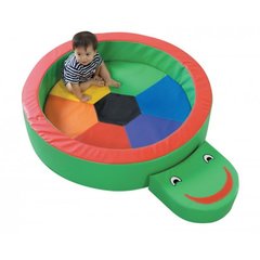 Сухий басейн дитячий Черепаха круглий 1,2 м опис, фото, купити
