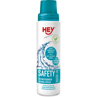 Антибактериальное средство для одежды Hey-Sport SAFETY WASH-IN описание, фото, купить