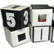 Набір кубиків чорно-білий фото 2