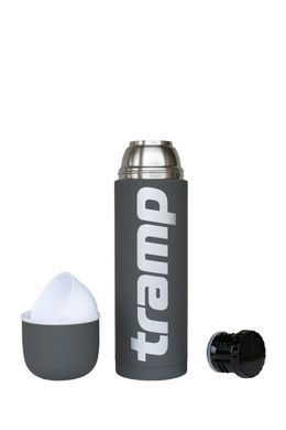 Термос Tramp Soft Touch 1.2 л сірий опис, фото, купити