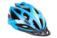 Шлем велосипедный с козырьком СIGNA WT-036 синий (синий) описание, фото, купить