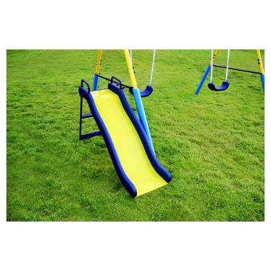 Дитячий ігровий комплекс "My First Metal Swing Set - Yellow / Blue" опис, фото, купити
