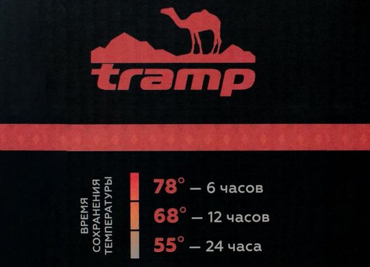 Термос Tramp Soft Touch 0,75 л сірий опис, фото, купити