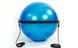 М'яч для фітнесу (фітбол) глянсовий з еспандерами і ременем для кріпл 75см PS FI-0702B-75 (1500г, ABS) фото 1