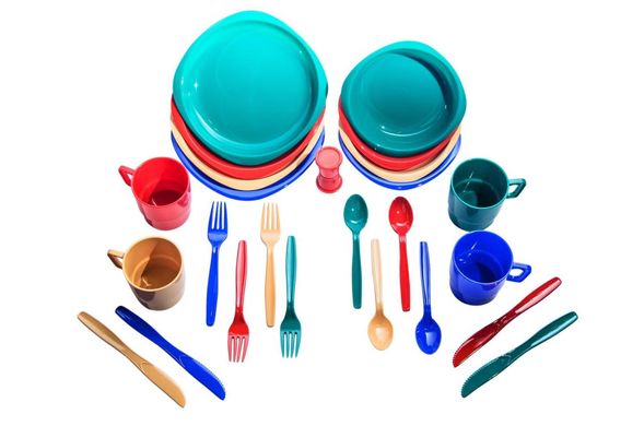 Набір туристичного посуду пластикової Tramp (4 персони) TRC-053 опис, фото, купити