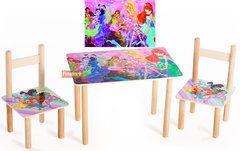Детский набор стол и 2 стульчика "Винкс" описание, фото, купить