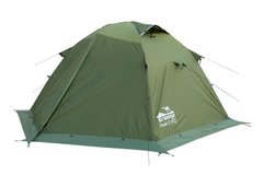 Двухместная экспедиционная палатка Tramp Peak 2 (V2) Зеленая описание, фото, купить