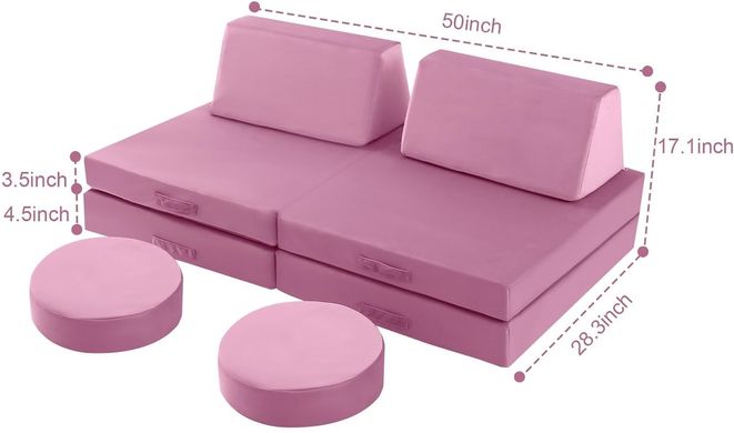 Дитячий ігровий модульний диван опис, фото, купити