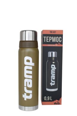 Термос Tramp Expedition Line 0,9 л оливковый TRC-027-olive описание, фото, купить