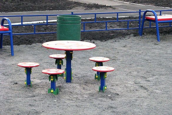 Дитячий пісочний столик "Мухомор" опис, фото, купити