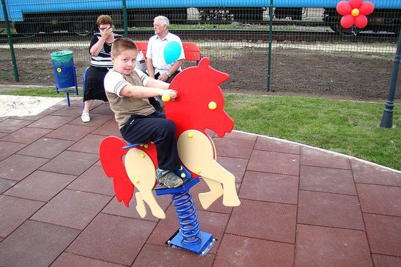 Детская качалка на пружине "Пони" описание, фото, купить