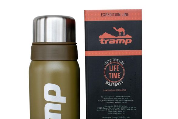 Термос Tramp Expedition Line 1,2 л оливковый описание, фото, купить